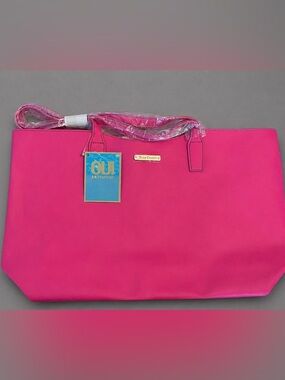 Juicy Couture Oui hot pink tote